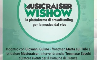 Crowdfunding per la musica dal vivo, con Giovanni Gulino